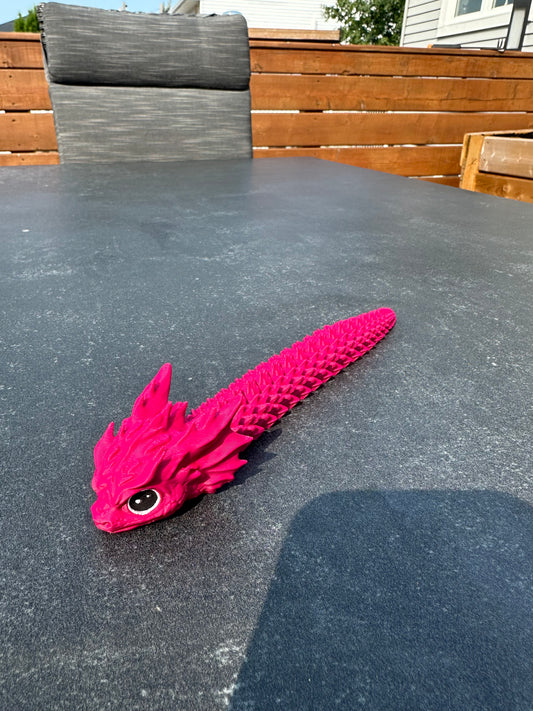 Dragon articulé court de 24,5 cm