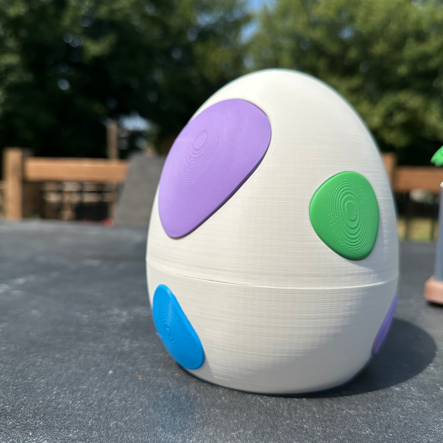 Colorful Dinosaur Egg