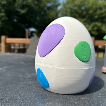 Colorful Dinosaur Egg