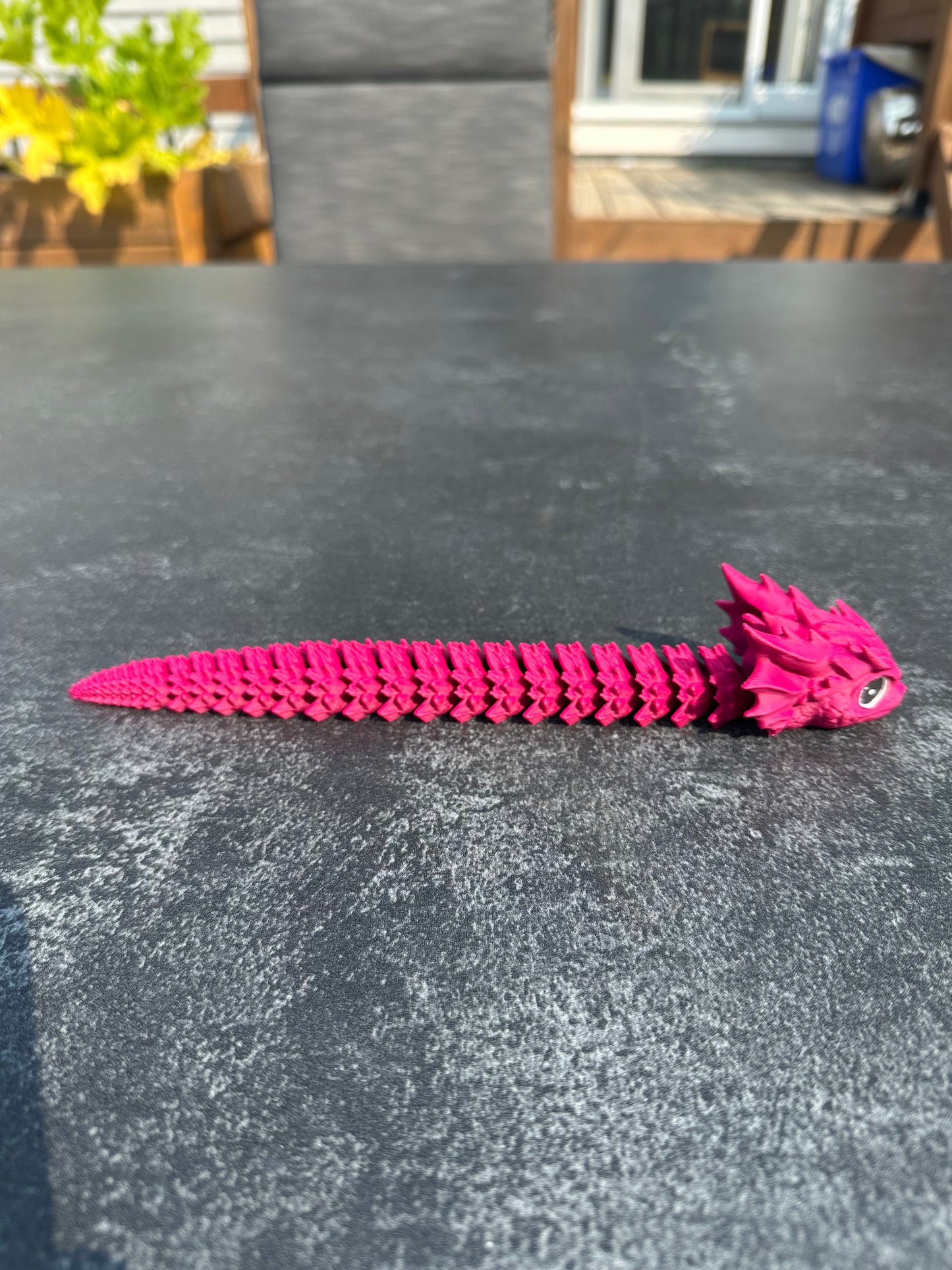 Dragon articulé court de 24,5 cm