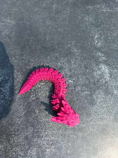 Dragon articulé court de 24,5 cm