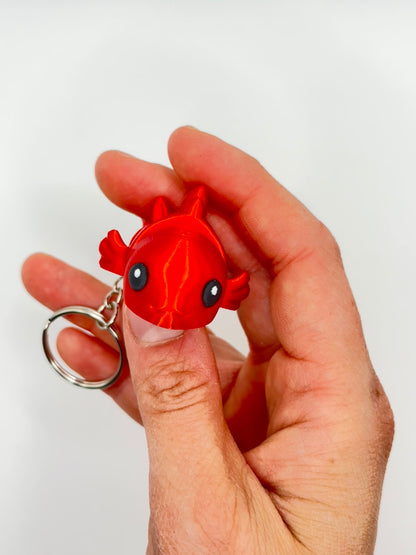 Poisson rouge articulé