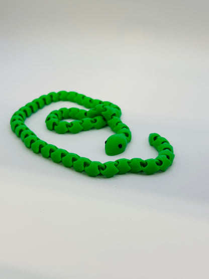 Long serpent articulé - Alphabet et chiffres