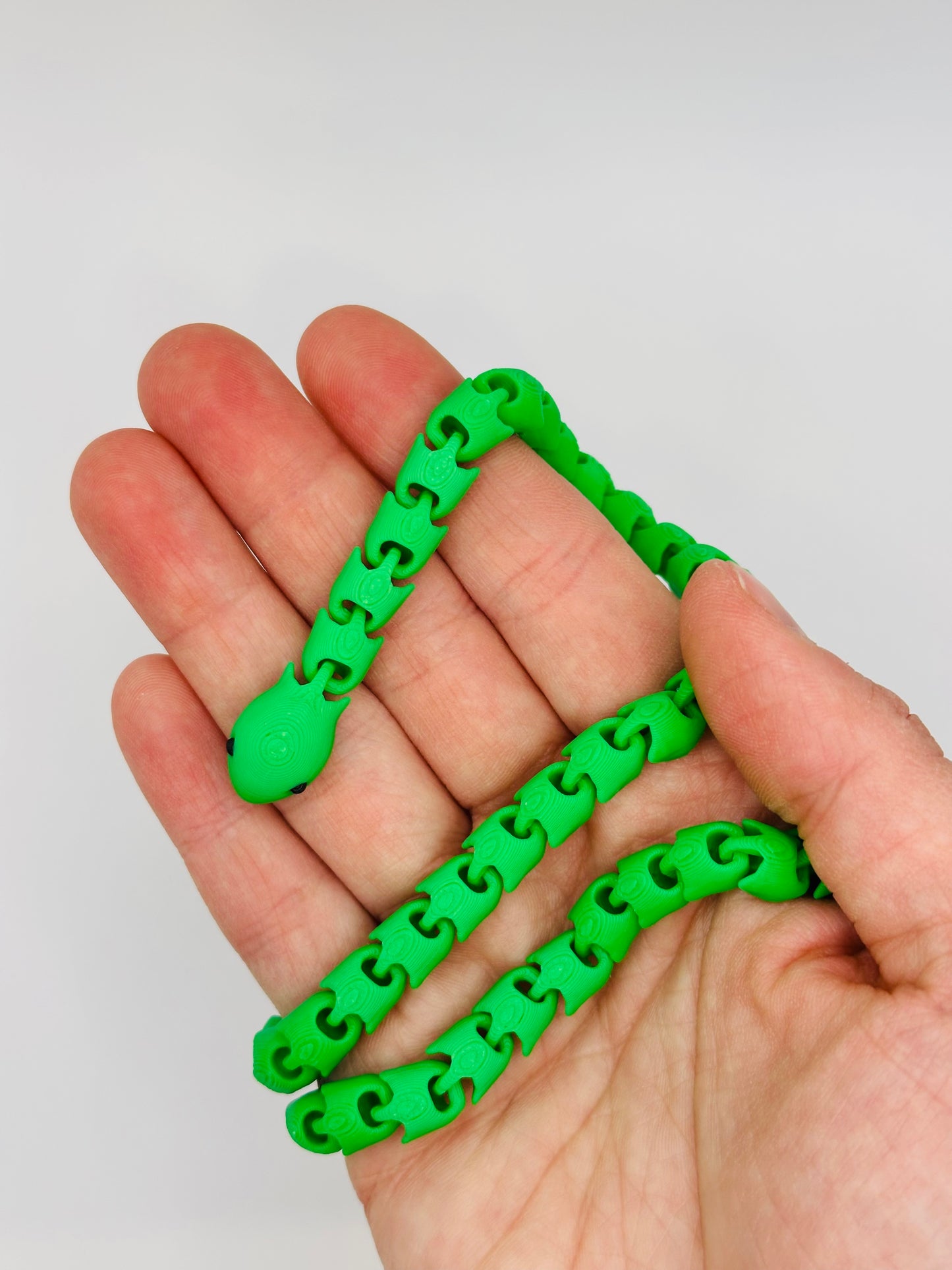 Long serpent articulé - Alphabet et chiffres