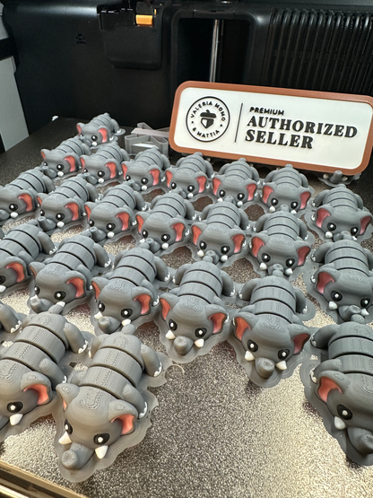 🐾 Lot de 100 porte-clés d'animaux mélangés | Valeria Momo & Mattia 3D