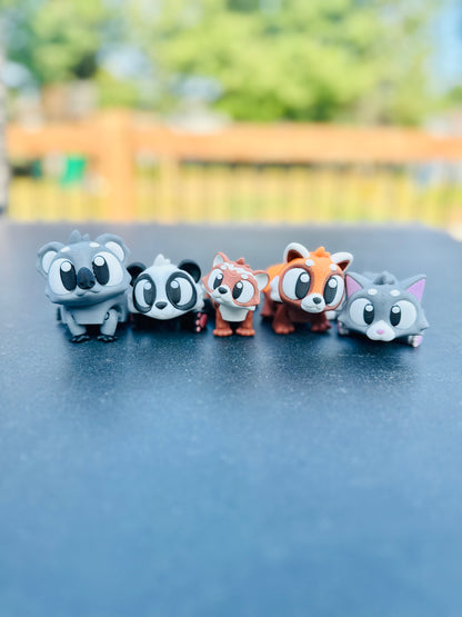 🐾 Lot de 50 animaux mélangés | 3DGOB