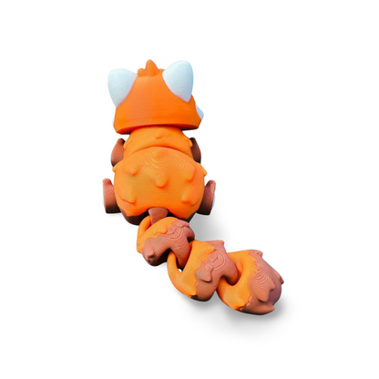 🦊🐼 Panda Roux Articulé