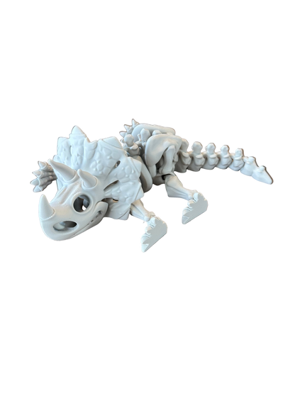 🦕 Triceratops– Squelette 3D articulé